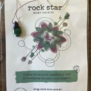 Soulku Ruby Zoisite Necklace